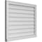 Ekena Millwork Vertical Surface Mount PVC Gable Vent w/ 2"W x 2"H , Brickmould Sill Frame, 32"W x 26"H GVPVE32X2603SN - alternate 5